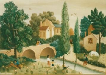(70) Le Pont des Lucs sur Boulogne-1970-hsb 19x27 cm. (70) Le Pont des Lucs sur Boulogne-1970-hsb 19x27 cm.
