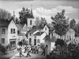 (88)- Les Conscrits du village-1971- hsb de format 24x33 cm. (88)- Les Conscrits du village-1971- hsb de format 24x33 cm.