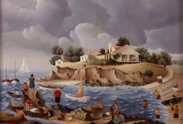 (342)-Le Relais de Cayola-Les Sables d'Olonne-1977-24x35 cm. (342)-Le Relais de Cayola-Les Sables d'Olonne-1977-24x35 cm.