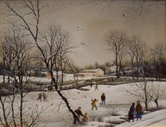 (578)- L’Étang de la Brossardière – Hiver 1984.1985. Janvier – 5F (578)- L’Étang de la Brossardière – Hiver 1984.1985. Janvier – 5F
