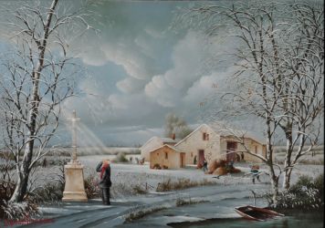 (898)-« En Prière » – Au pied du Calvaire, dans la campagne vendéenne – Juillet/Août 2018 2P (898)-« En Prière » – Au pied du Calvaire, dans la campagne vendéenne – Juillet/Août 2018 2P